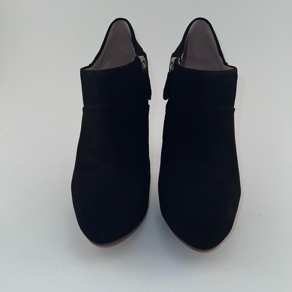 BNIB Obsession Rules Casi Black Suede Platform Bootie Size 8.5 - Picture 2 of 9